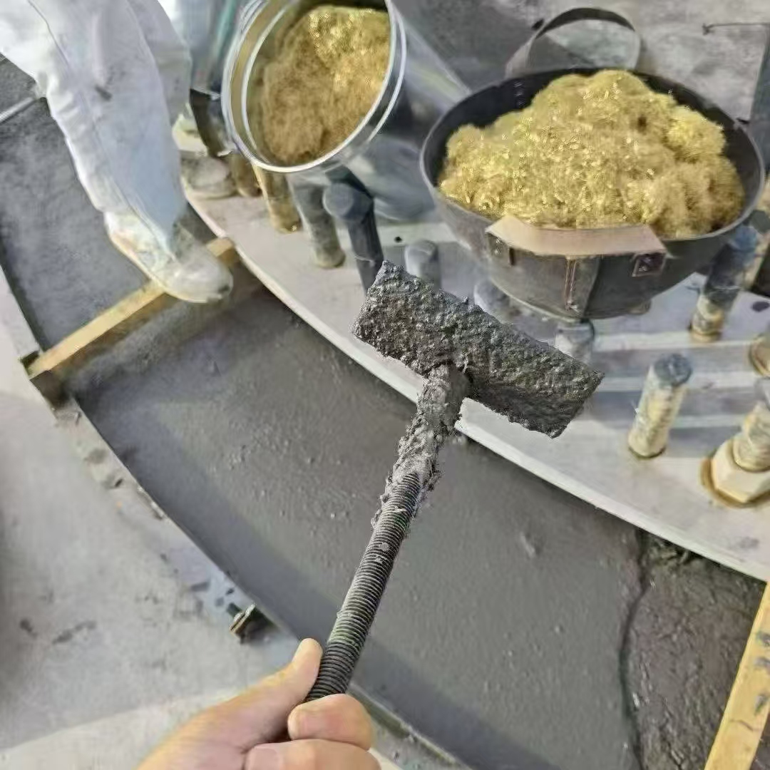 紫金C120钢纤维高强无收灌浆料 轧机压缩机汽轮机发电机锻压设备底座灌浆材料